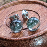 Lodolite Post Earrings~JLODER06