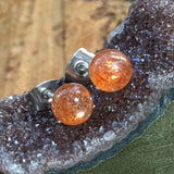 Sunstone Post Earrings~JSSUNEAR