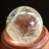 Golden Ray Calcite Sphere~CRGRCS02