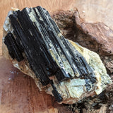 Black Tourmaline Crystal- CRBTRM34