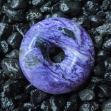 Charoite Donut~CRCHDT02