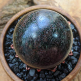 Red Spinel in Matrix Sphere~CRRSMSHP