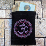 OM Embroidered Pouch~TEXPOMP1