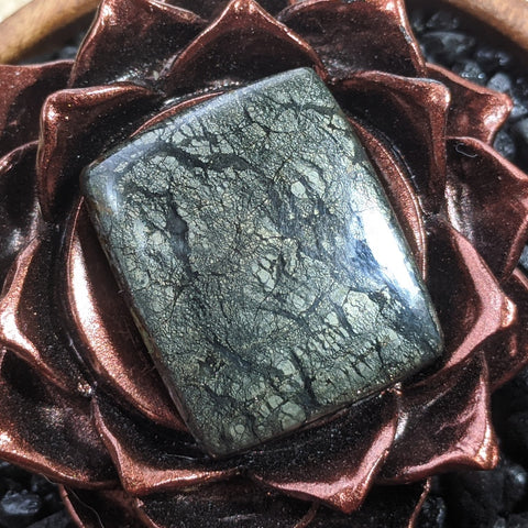 Marcasite Agate Cabochon~CRMARAC2 - Main Image