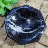 Sodalite Hexagon Bowl~CRSLHB05