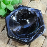 Sodalite Hexagon Bowl~CRSLHB06