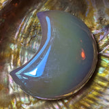 Angel Aura Druzy Agate Moon~CRADAM02