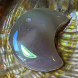 Angel Aura Druzy Agate Moon~CRADAM03