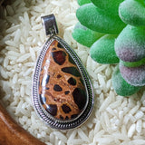 Bauxite Pendant~JSSBAUX2