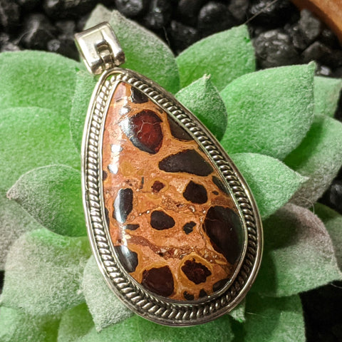 Bauxite Pendant~JSSBAUX2