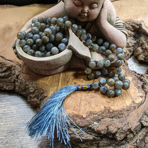Labradorite Mala Beads JMALALAB