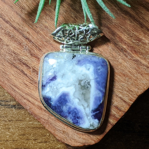 Morado (Purple) Opal Pendant- JSSMOP02