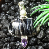 Chrysotile Shale Pendant~JSSCSP03