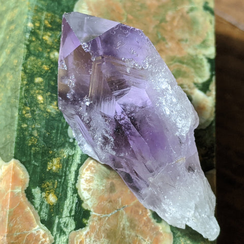 Hematite Included Amethyst Crystal~CRHIAC02