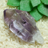 Hematite Included Amethyst Twin Crystal~CRHIAC04
