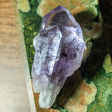 Hematite Included Amethyst Twin Crystal~CRHIAC04