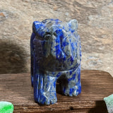 Lapis Lazuli Bear Carving~ CRLBEAR1