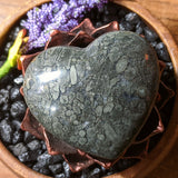 Marcasite Agate Heart~CRMARAH8