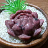Rhodonite Carved Flower~CRRHFLWR