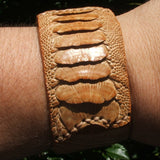 Ostrich Leather Bracelet JBRAOST