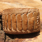Ostrich Leather Bracelet JBRAOST