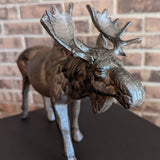 Metal Moose Statue~SLMMOOSE