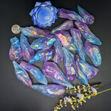 Rainbow Aura Prasiolite Crystal Shards~CRRAPRAS
