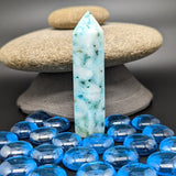 Chrysocolla & Malachite in Quartz Generator~CRCMQG03