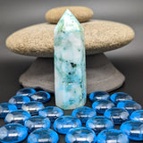 Chrysocolla & Malachite in Quartz Generator~CRCMQG09