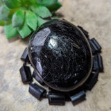 Black Tourmaline Palm Stone~CRBTPS09