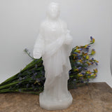 White Jade Jesus Statue~CRWJJESU