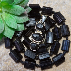 Black Tourmaline Pendant- JSSBLKT3