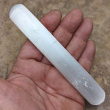 Selenite Wand~Round Ends~CRSELWRE