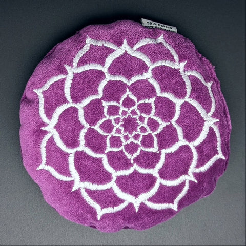 Purple Sahasrara Display Pillow~Round~CRRPCCSE