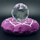Purple Sahasrara Display Pillow~Round~CRRPCCSE
