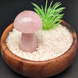 Rose Quartz Mushroom~CRRQMSR3