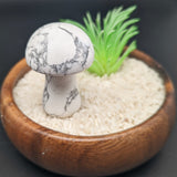 Howlite Mushroom~CRHMUSHR