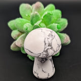 Howlite Mushroom~CRHMUSHR