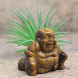 Tiger Eye Laughing Buddha~CRTELBD2
