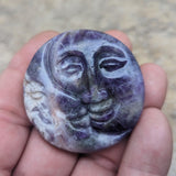 Amethyst Sun/Moon Face-CRAMESMF