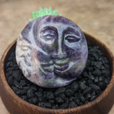 Amethyst Sun/Moon Face-CRAMESMF