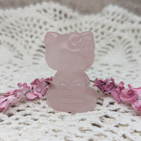 Rose Quartz "Hello Kitty"~CRRQHKY2