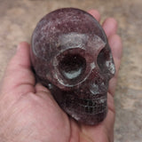 Lithium Muscovite Quartz Skull~CRLMQSK1