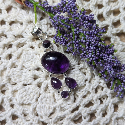 Amethyst Pendant~JSSMAM02