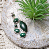 Malachite Pendant~JSSMAL03