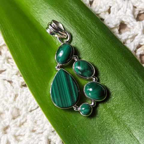 Malachite Pendant~JSSMAL05