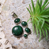 Malachite Pendant~JSSMAL07