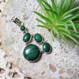 Malachite Pendant~JSSMAL10