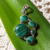 Malachite Pendant~JSSMAL11