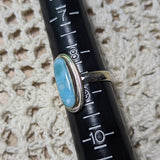 Larimar Ring~ Size 8 3/4~JSSLRR01